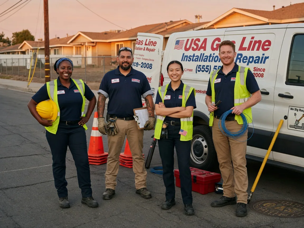 Gas Line Installation company in Onemo, VA